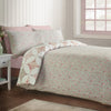 Catherine Lansfield Pinsonic Patchwork Duvet Cover Bedding Set Green