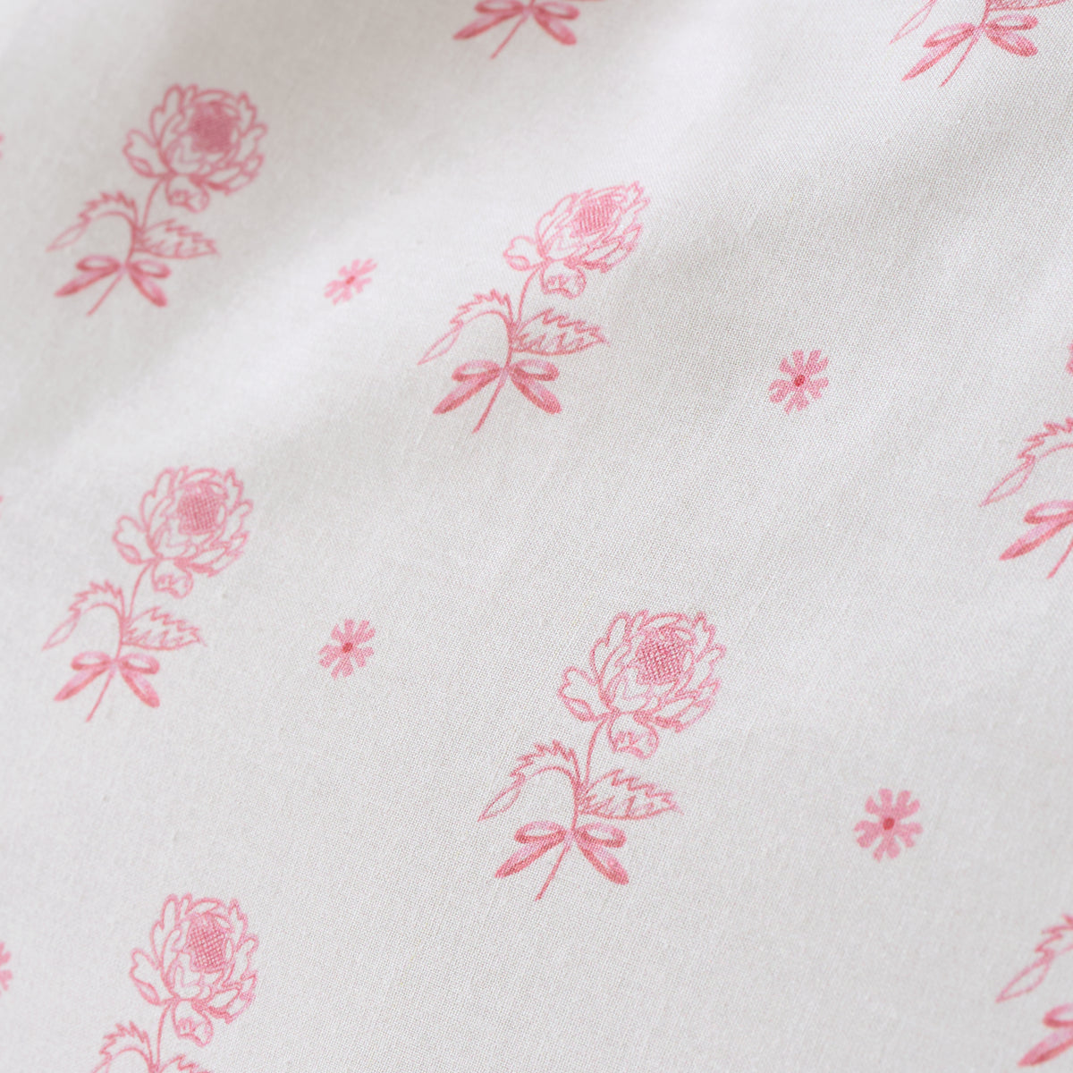 Cath Kidston Canopy Stripe Pair of Houswife Pillowcases Pink