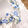 Cath Kidston Forget Me Knot Floral Duvet Cover Bedding Set White Blue
