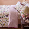 Cath Kidston Climbing Rose Stripe Duvet Cover Bedding Set Pink