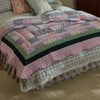 Cath Kidston Heirloom Patchwork 150cm x 200cm Bedspread Pink