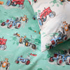 Cath Kidston Vintage Tractors Childrens Bedding Cream