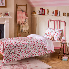 Cath Kidston Life Is A Stage Ballerina Childrens Bedding Pink