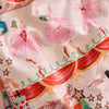 Cath Kidston Christmas Nutcracker Scene Duvet Cover Bedding Set Red Natural