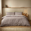 Catherine Lansfield Woodland Stag Brushed Duvet Cover Bedding Set Cream