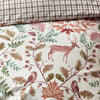Catherine Lansfield Woodland Stag Brushed Duvet Cover Bedding Set Cream