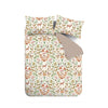 Catherine Lansfield Woodland Stag Brushed Duvet Cover Bedding Set Cream