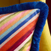 Sophie Robinson Darling Diagonal Stripe 50cm x 50cm Filled Cushion Bright