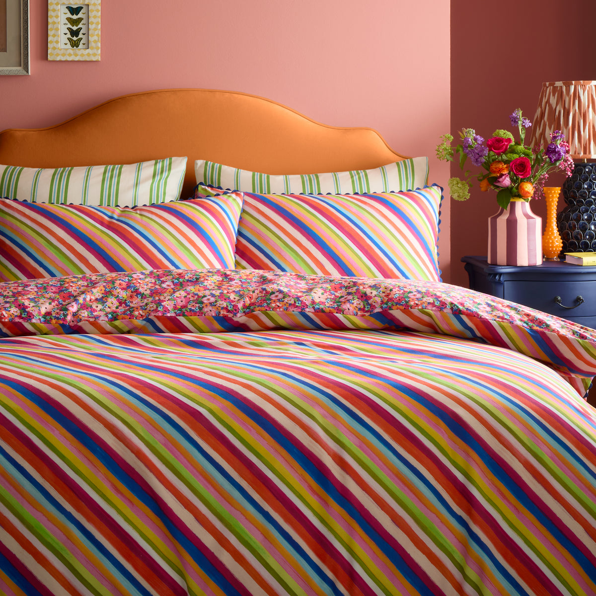 Sophie Robinson Darling Ditsy Duvet Cover Bedding Set Bright