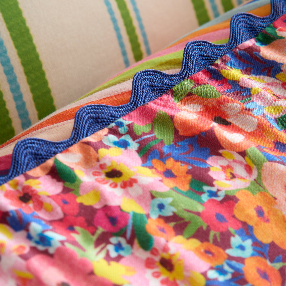 Sophie Robinson Darling Ditsy Pair of Housewife Pillowcases Bright