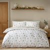 Catherine Lansfield Brushed Christmas Deer Duvet Cover Bedding Set Natural
