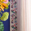 Sophie Robinson Flourish Floral Ready Made Single Voile Curtain Bright