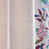 Sophie Robinson Flourish Floral Ready Made Single Voile Curtain Bright