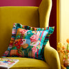 Sophie Robinson Wanderweave Ikat Check 43cm x 43cm Filled Cushion Bright