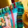 Sophie Robinson Wanderweave Ikat Check 43cm x 43cm Filled Cushion Bright