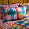 Sophie Robinson Wanderweave Ikat Check Duvet Cover Bedding Set Bright