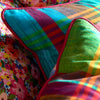 Sophie Robinson Wanderweave Ikat Check Duvet Cover Bedding Set Bright