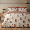 Catherine Lansfield Halloween Scare Bears Duvet Cover Bedding Set Cream