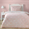 Catherine Lansfield Pretty Bows Duvet Cover Bedding Set Pink