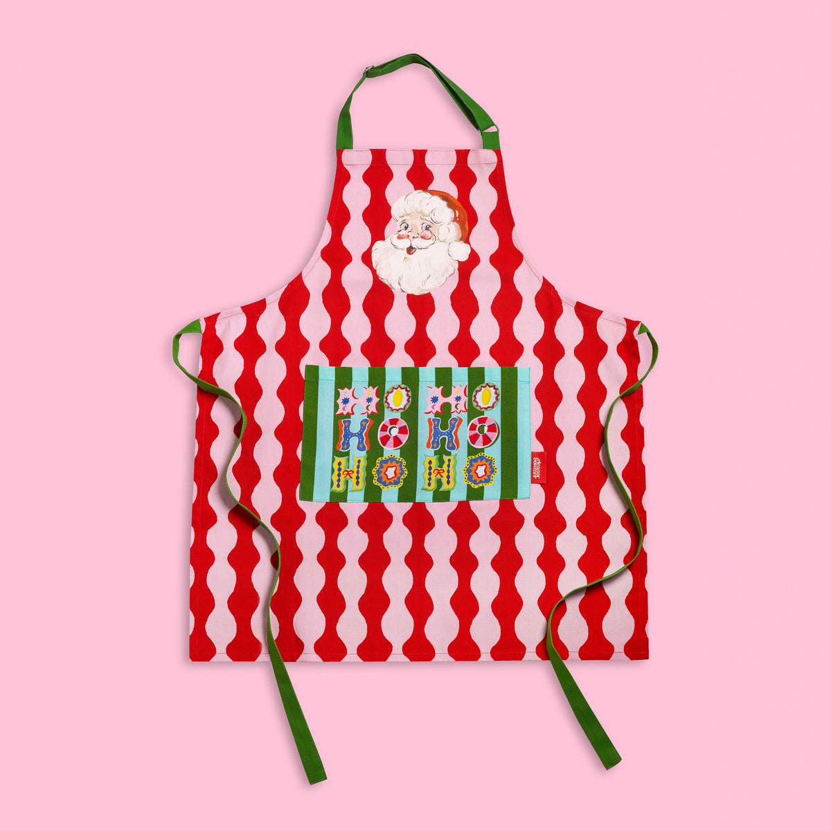 Eleanor Bowmer Santa Apron Bright