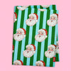 Eleanor Bowmer Santa Table Cloth 137cm x 229cm Green