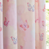 Catherine Lansfield Ombre Butterflies Ready Made Eyelet Curtains 66 x 72 Pink