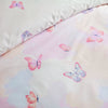 Catherine Lansfield Ombre Butterflies Childrens Bedding Pink