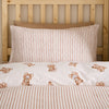 Catherine Lansfield Brushed Teddy Bear Childrens Bedding Cream