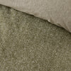 Catherine Lansfield Brushed Herringbone Duvet Cover Bedding Set Green