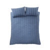 Pineapple Elephant Waffle Seersucker Duvet Cover Bedding Set Blue