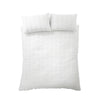 Pineapple Elephant Waffle Seersucker Duvet Cover Bedding Set White