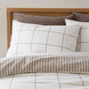 Bianca Brushed Regal Check Duvet Cover Bedding Set Mole