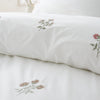 Bianca Adeline Floral Duvet Cover Bedding Set White