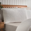 Catherine Lansfield Textured Wave Faux Fur Duvet Cover Bedding Set Cream
