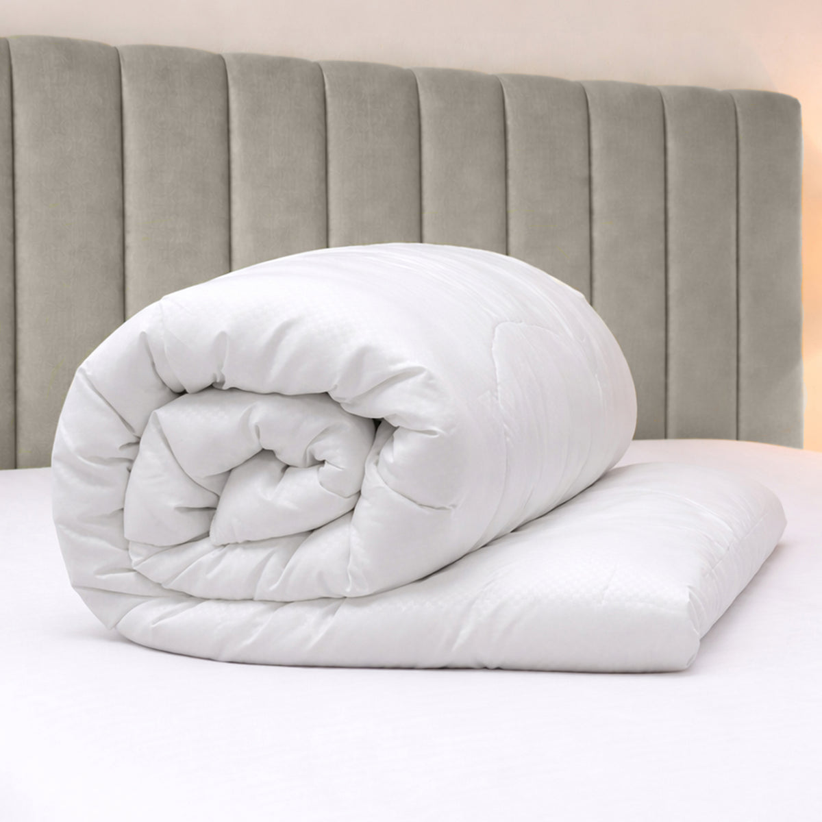 Bianca Super Soft Microfibre 4.5 Tog Duvet White
