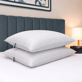 Bianca Premium Cotton Pair of Pillows White