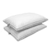 Bianca Goose Feather and Down Pair of Pillows White