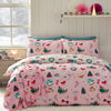 Catherine Lansfield Christmas Happy Holidays Childrens Bedding Pink