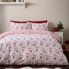 Catherine Lansfield Christmas Santas Childrens Bedding Red