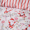 Catherine Lansfield Christmas Santas Childrens Bedding Red