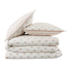 Emily Bond Jaipur Leaves Duvet Cover Bedding Set Cream Natural