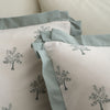 Emily Bond Dapplewood Trees Duvet Cover Bedding Set Cream