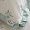 Emily Bond Dapplewood Trees Duvet Cover Bedding Set Cream