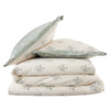Emily Bond Dapplewood Trees Duvet Cover Bedding Set Cream