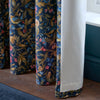 Catherine Lansfield Hedgerow Hopper Ready Made Eyelet Curtains Navy