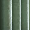 Catherine Lansfield Crinkle Chenille Ready Made Eyelet Curtains Green