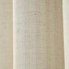 Bianca Chenille Stripe Ready Made Eyelet Curtains Cream