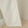 Bianca Chenille Stripe Ready Made Eyelet Curtains Cream