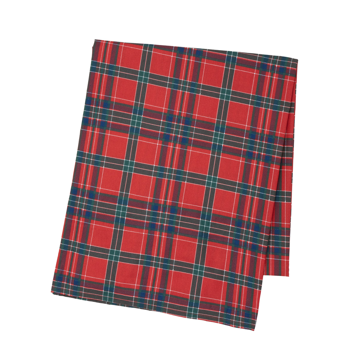 Catherine Lansfield Christmas Tartan Check Table Cloth Red Green