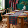 Catherine Lansfield Christmas Tartan Check 33cm x 220cm Runner Red Green